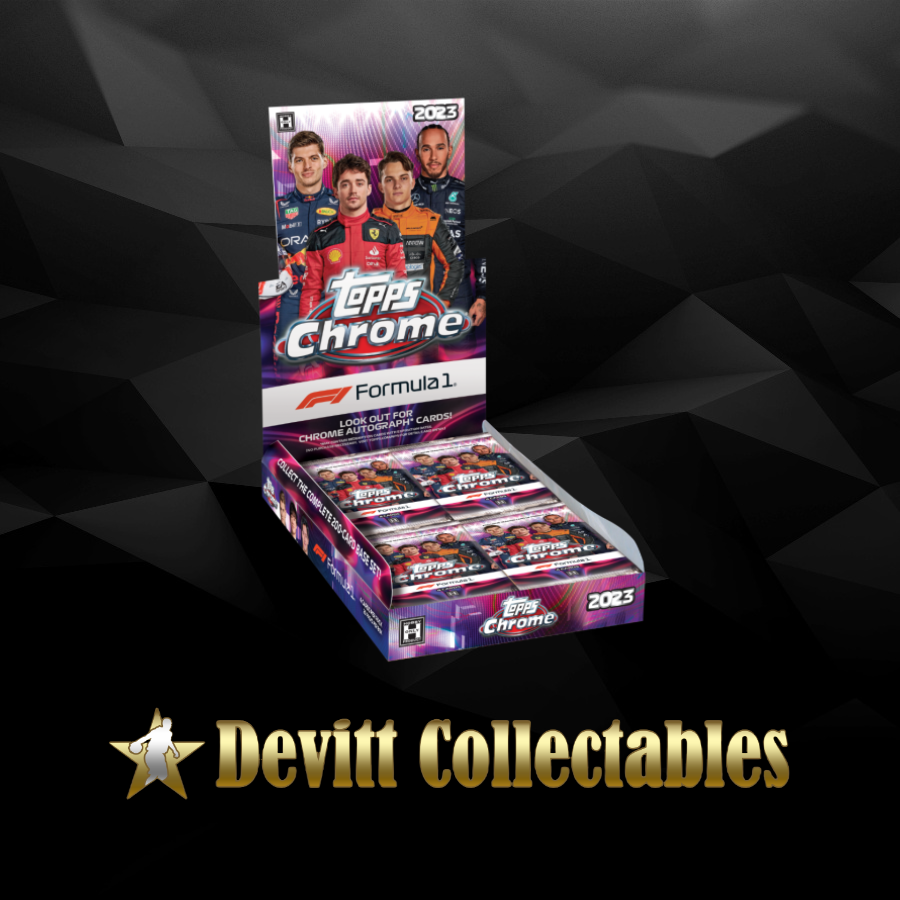 2023 topps F1 chrome hobby box