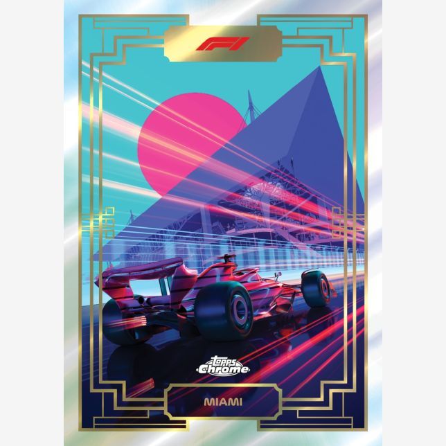 2023 topps F1 chrome hobby box