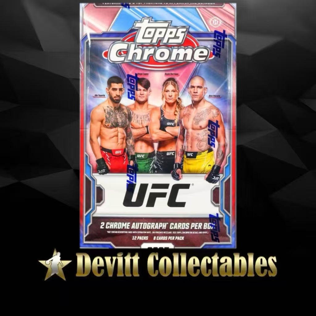 2025 Topps Chrome UFC Hobby Box