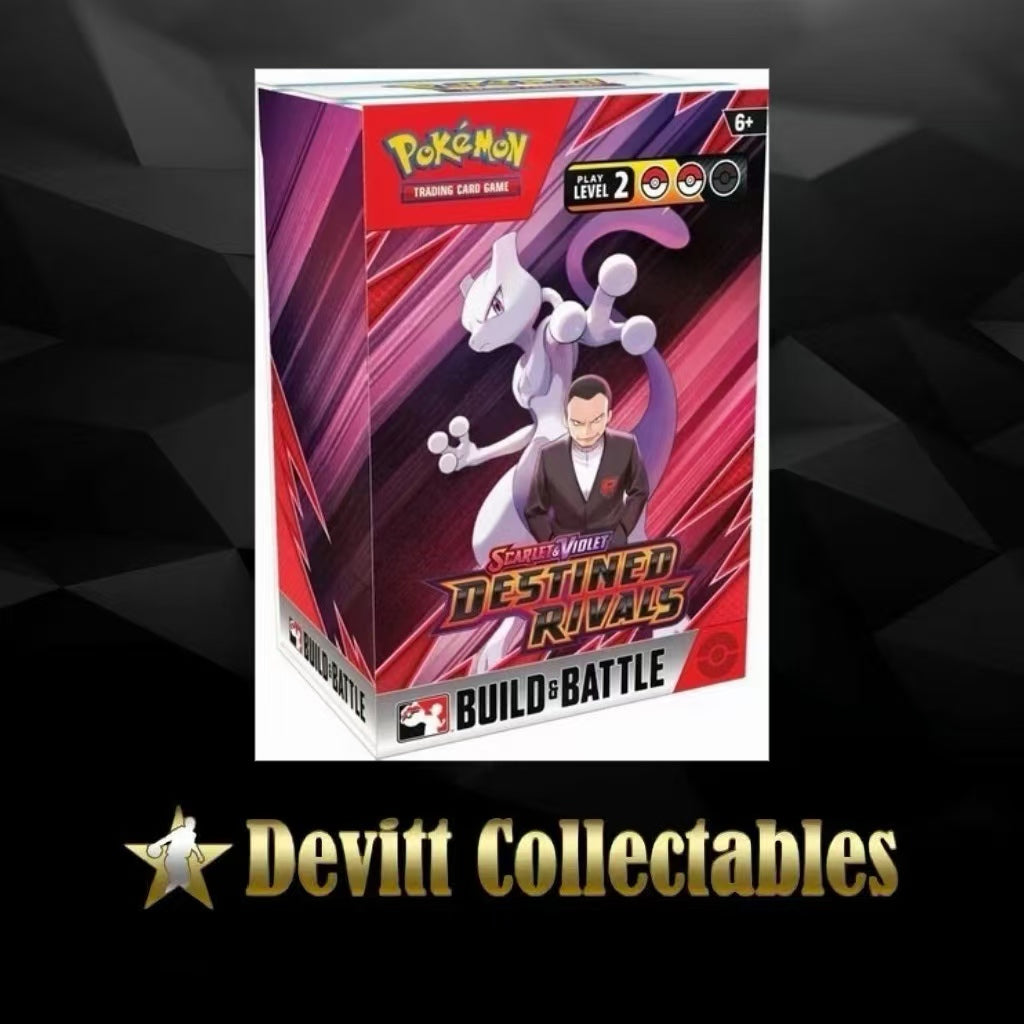 Pokemon TCG Scarlet & Violet 10 Destined Rivals Build & Battle Box