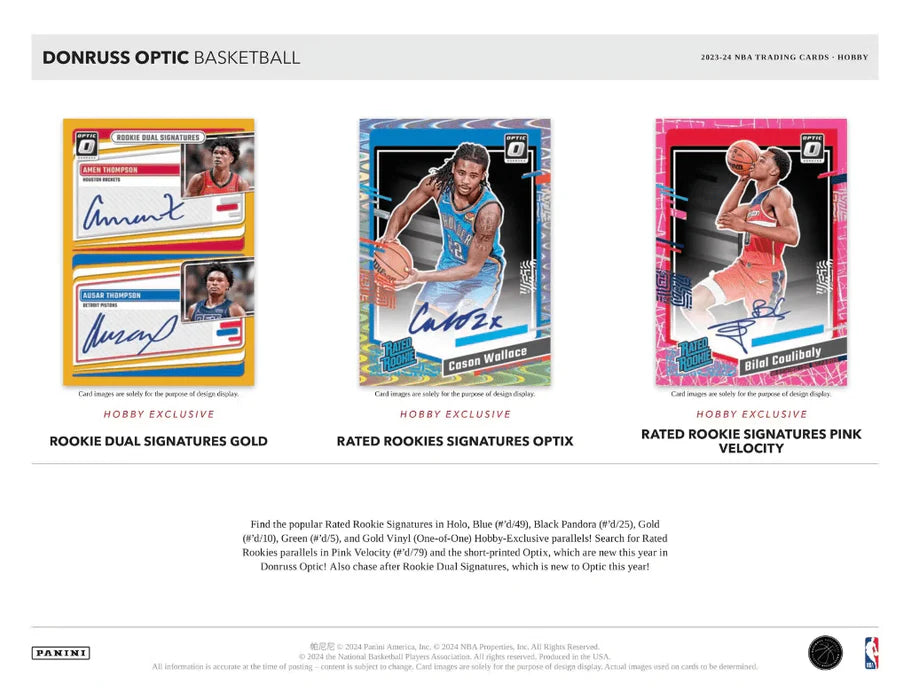 2023-24 Panini Donruss Optic Basketball Hobby Box
