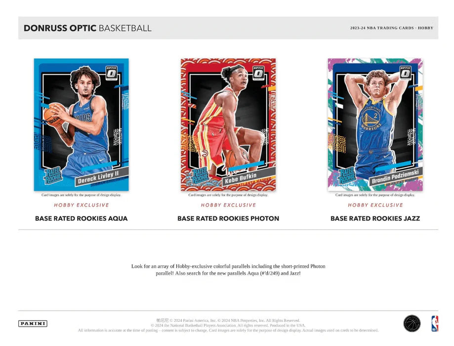 2023-24 Panini Donruss Optic Basketball Hobby Box