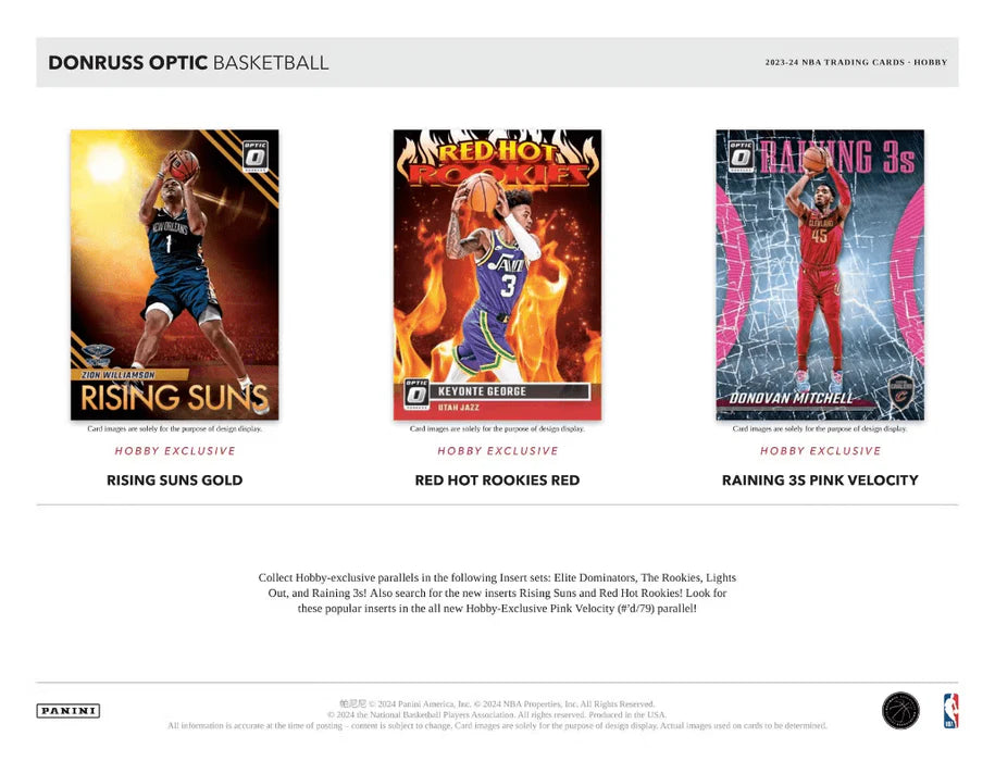2023-24 Panini Donruss Optic Basketball Hobby Box