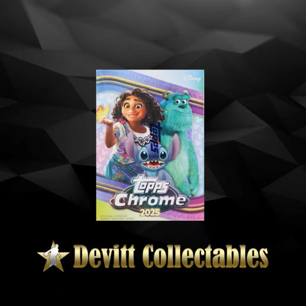 2025 Topps Chrome Disney Value Box