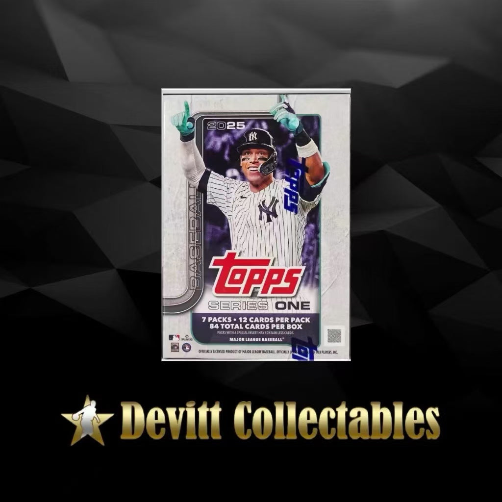2025 Topps Series 1 Baseball 7-Pack Blaster Value Box