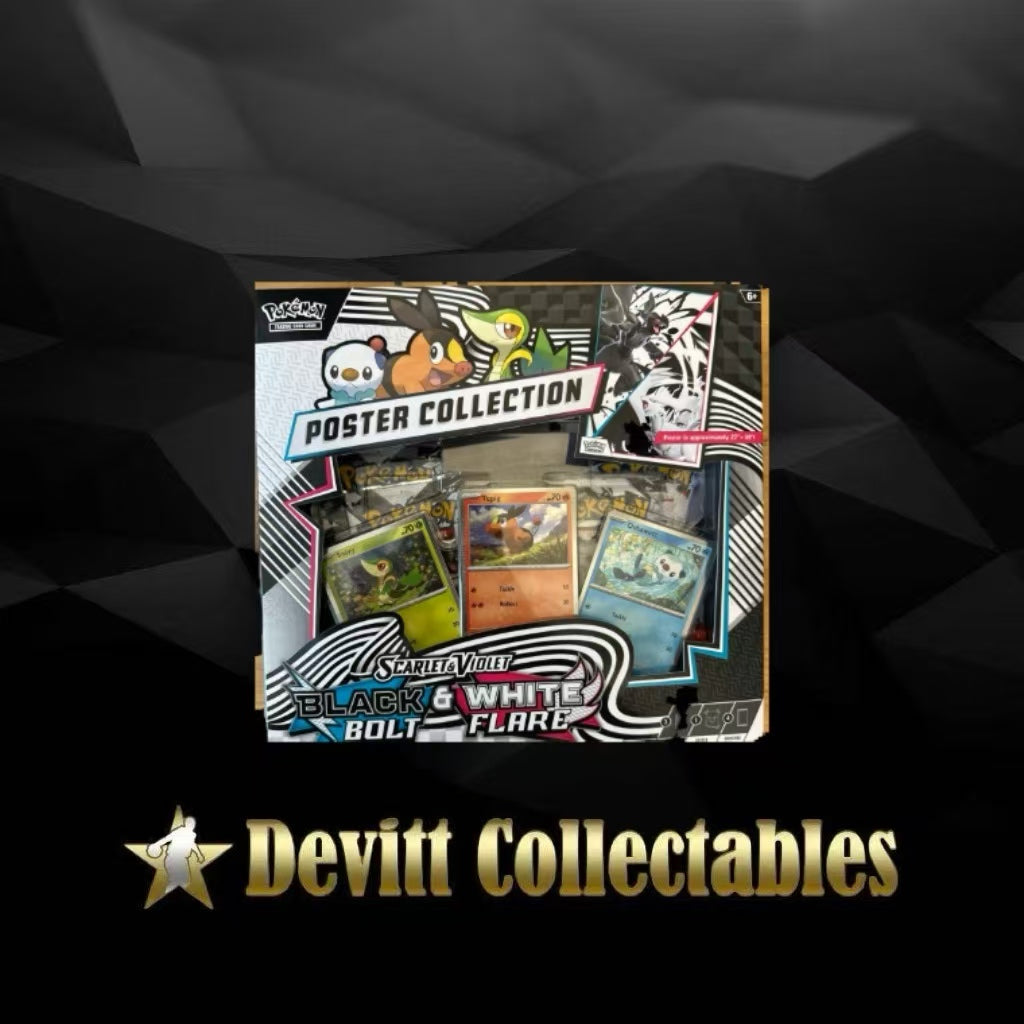 Pokemon TCG Scarlet & Violet 10.5  Unova Poster Box