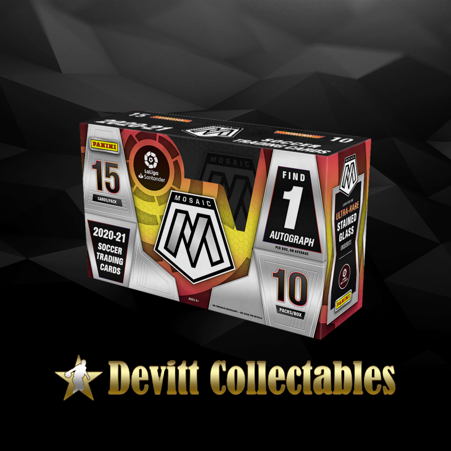 2020/21 panini la liga mosaic hobby box