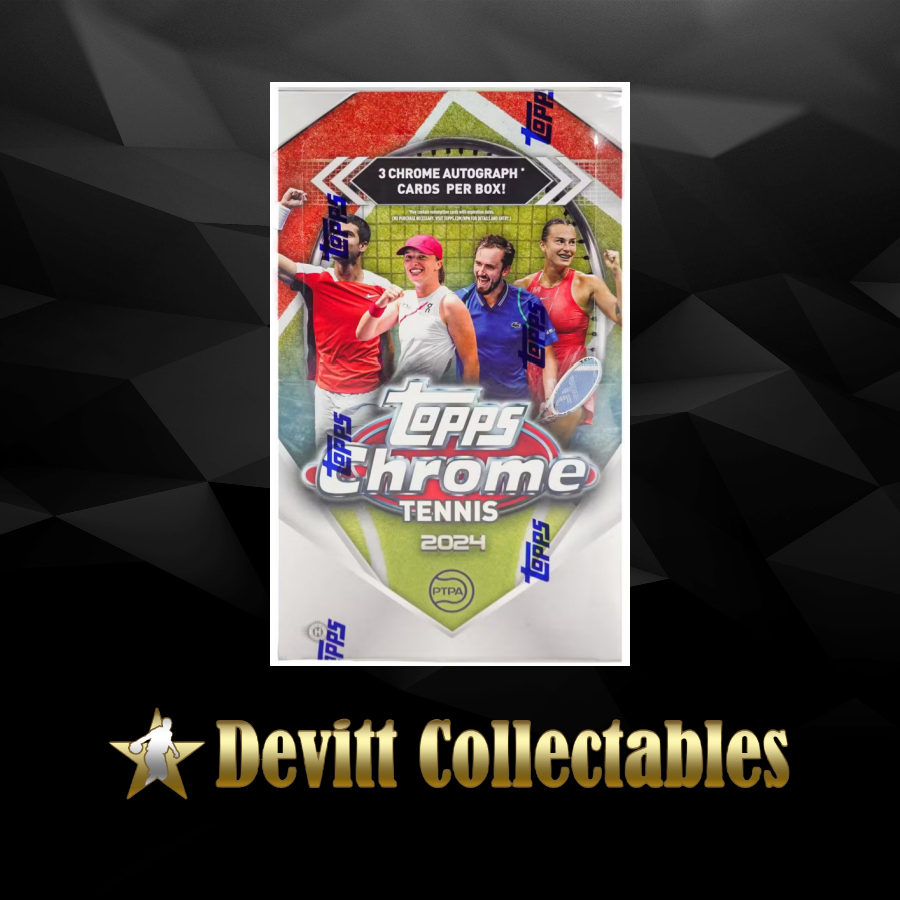 2024 topps tennis chrome hobby box