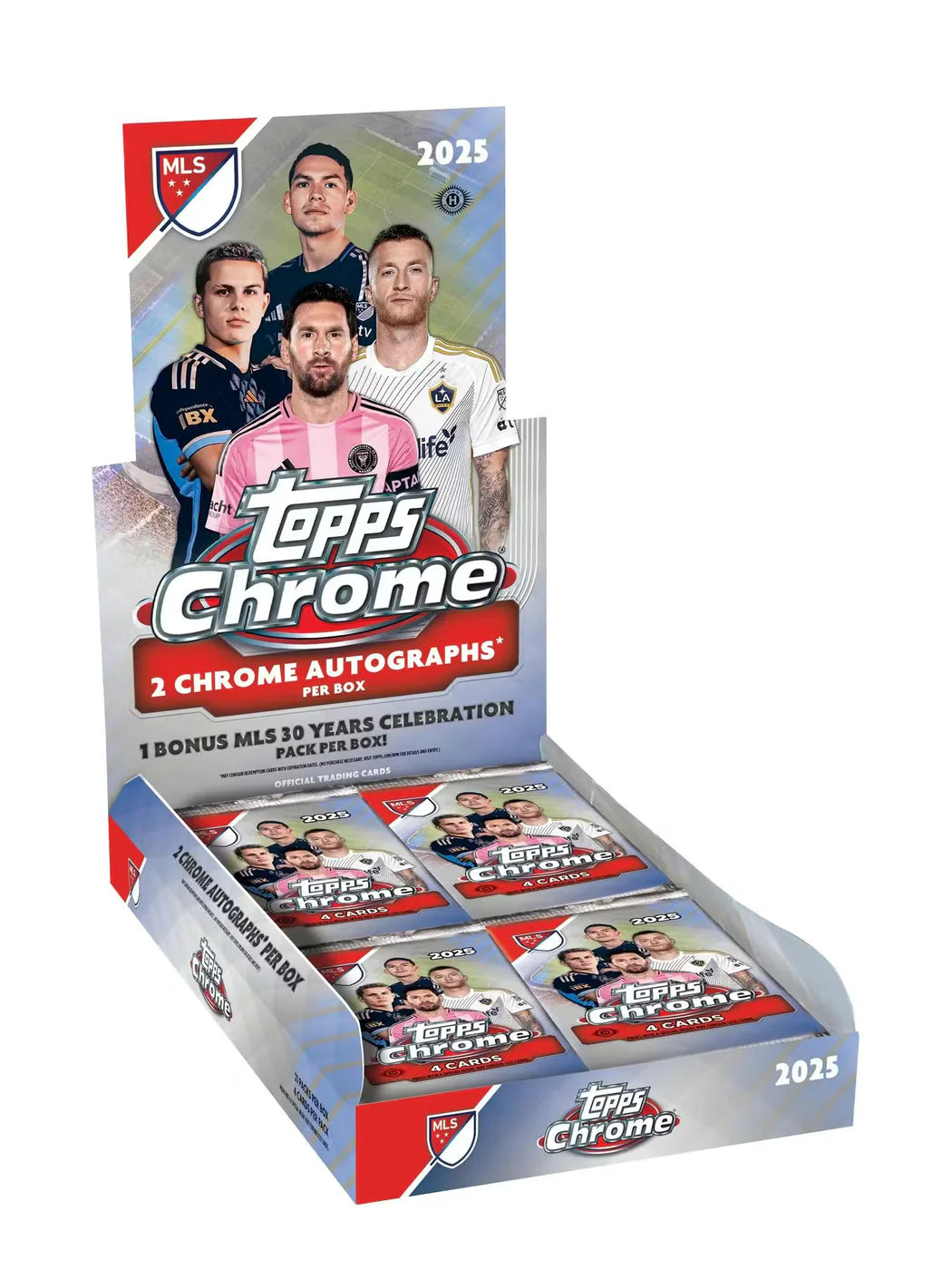 2025-26 Topps MLS Chrome Soccer Hobby Box