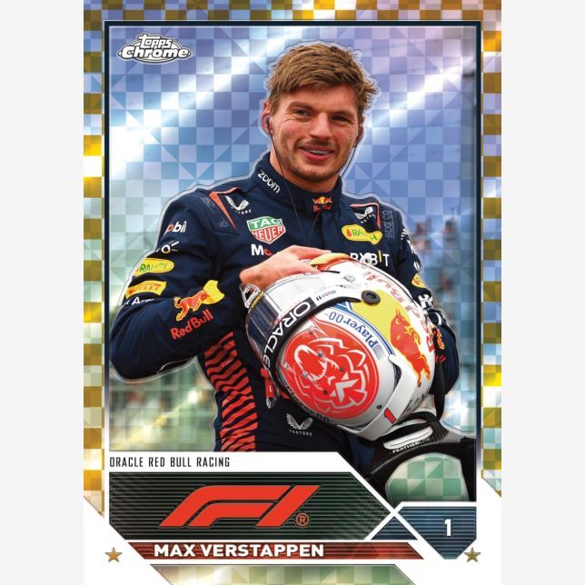 2023 topps F1 chrome hobby box