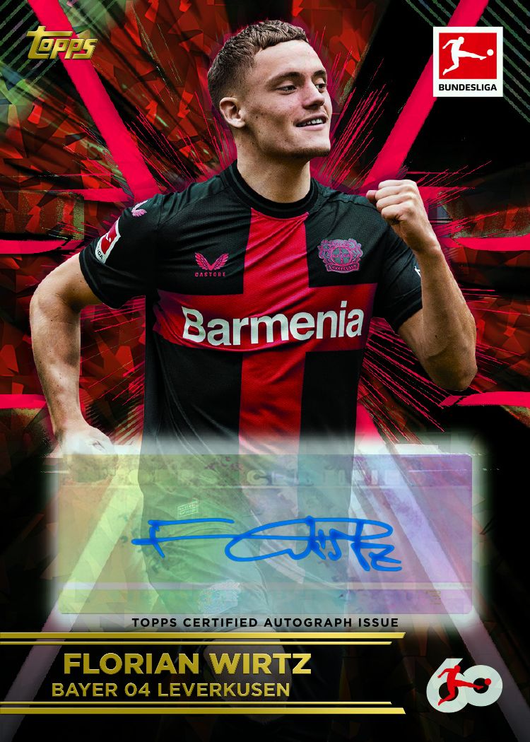 2023/24 topps bundesliga 60 years celebration box
