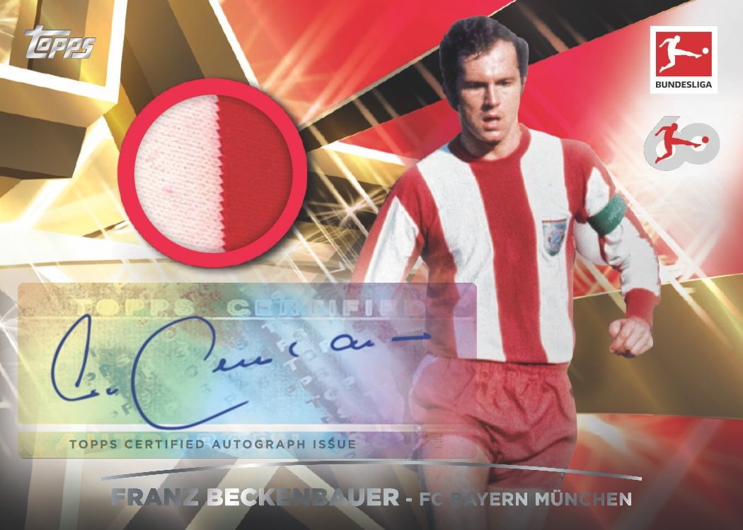 2023/24 topps bundesliga 60 years celebration box