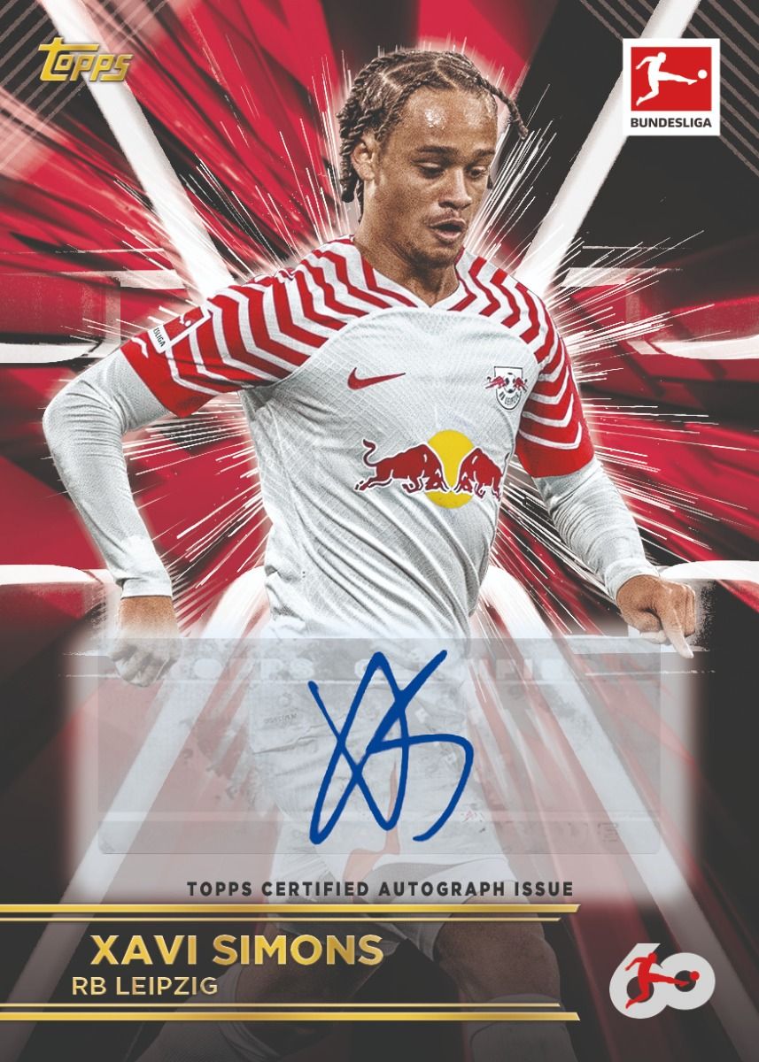 2023/24 topps bundesliga 60 years celebration box