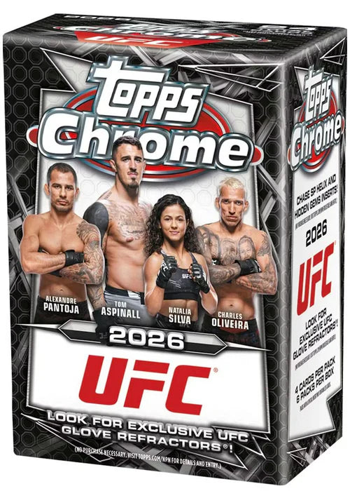 2026 Topps Chrome UFC Blaster Box