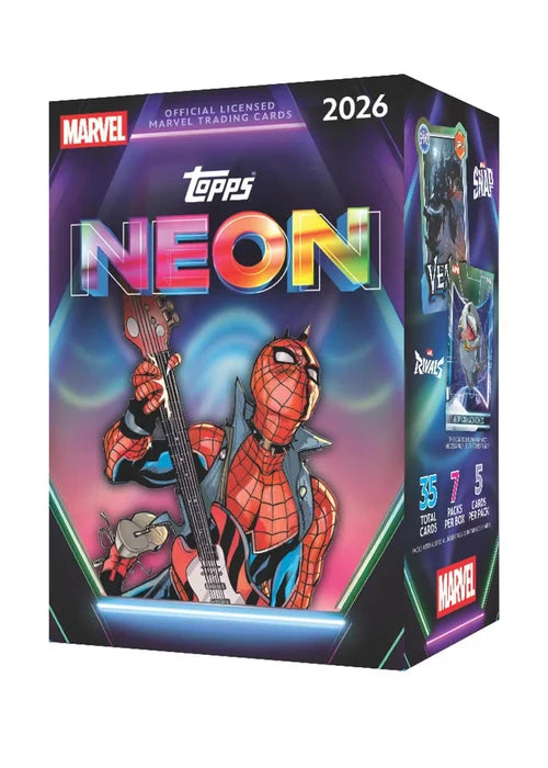 2026 Topps Marvel Neon Value Blaster Box