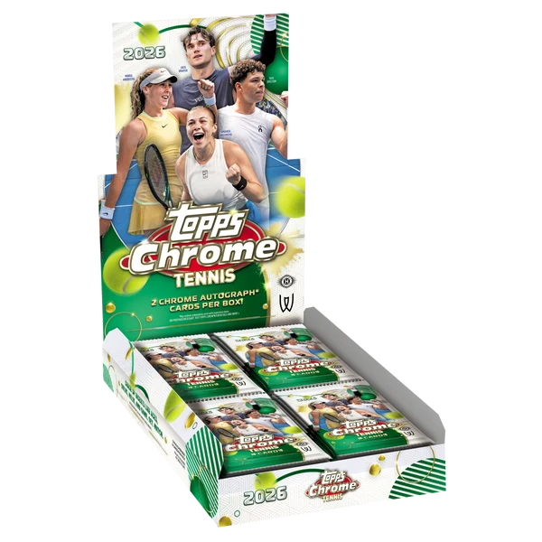 2026 Topps Chrome Tennis Hobby Box