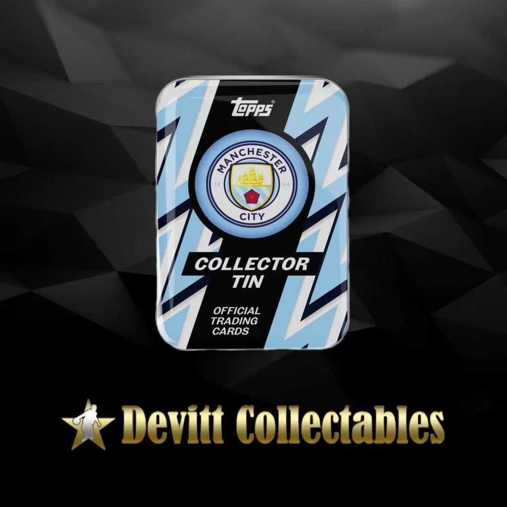 2025-26 Topps Manchester City Soccer Collector Tin