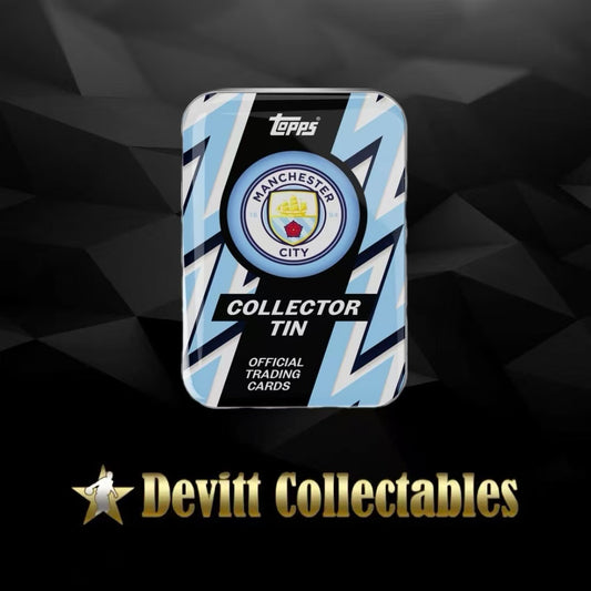 2025-26 Topps Manchester City Soccer Collector Tin