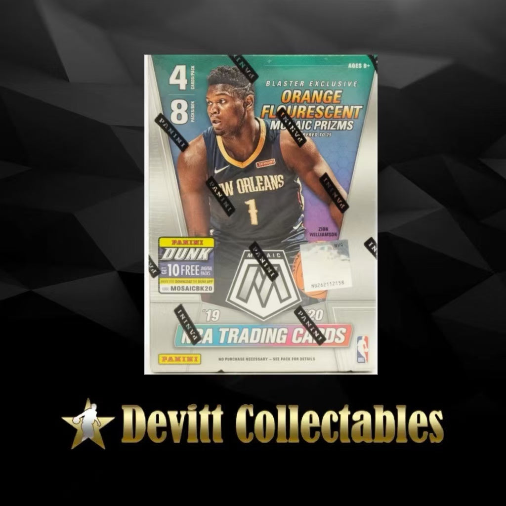 2019-20 Panini Mosaic Basketball Blaster Box