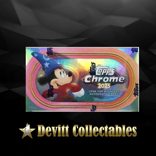 2025 Topps Chrome Disney Hobby Box