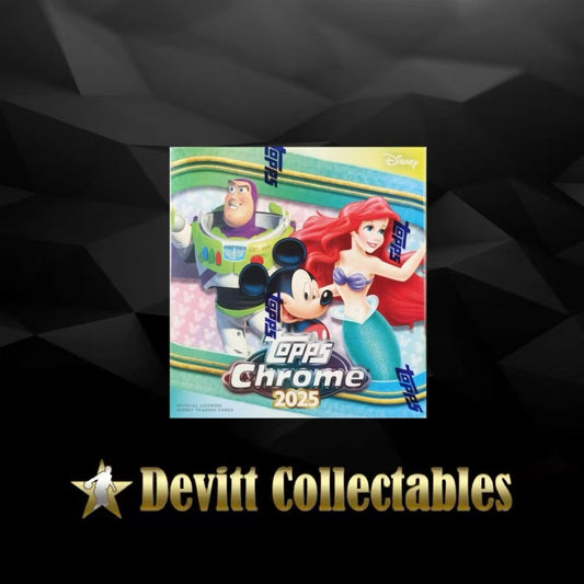 2025 Topps Chrome Disney Mega Box