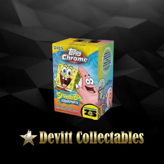 2025 Topps Chrome Spongebob 25th Anniversary Value Box