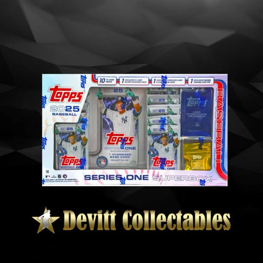 2025 Topps Series 1 Baseball Super Box