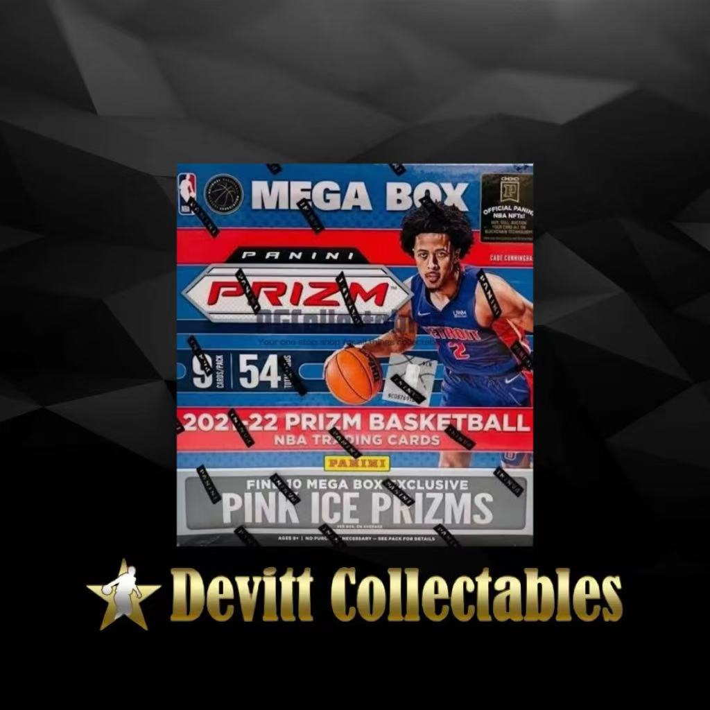 2021-22 Panini Prizm Basketball Pink Ice Mega