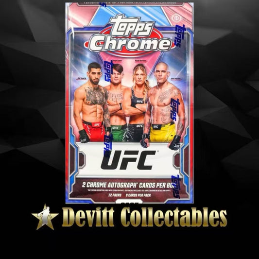 2025 Topps Chrome UFC Hobby Box