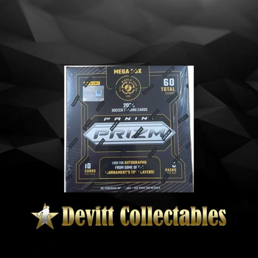 2025 Panini Prizm FIFA Club World Cup Soccer Mega Box