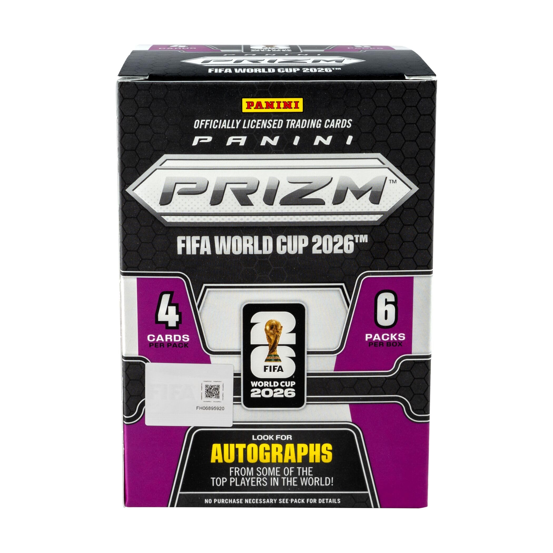 2026 Panini Prizm World Cup Soccer Blaster Box(purple)