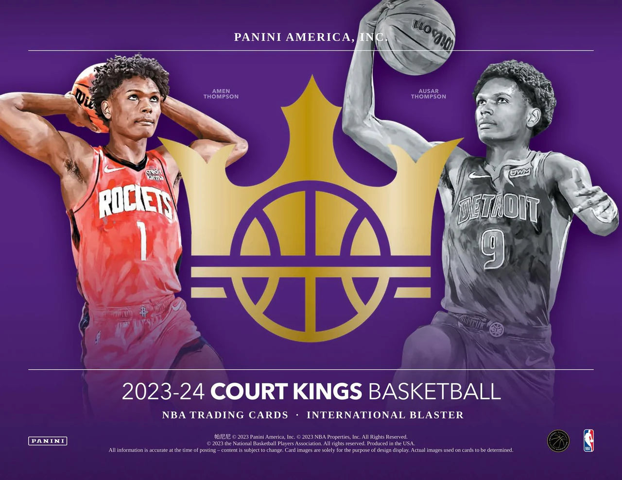 2023/24 panini nba court kings blaster box