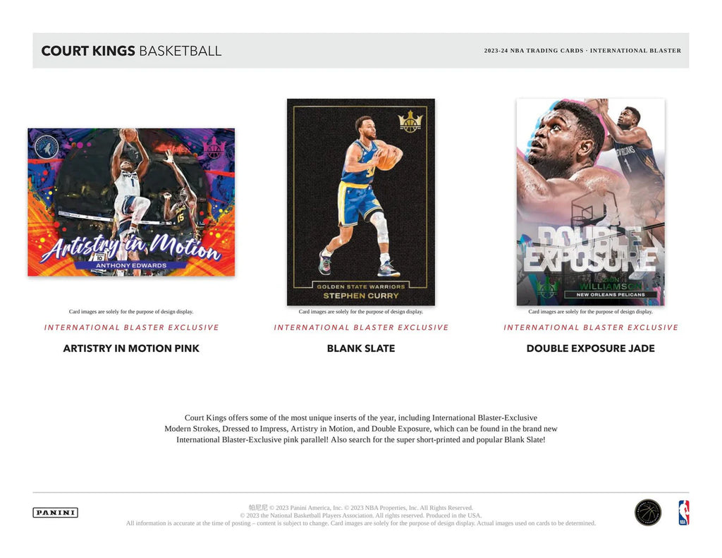 2023/24 panini nba court kings blaster box