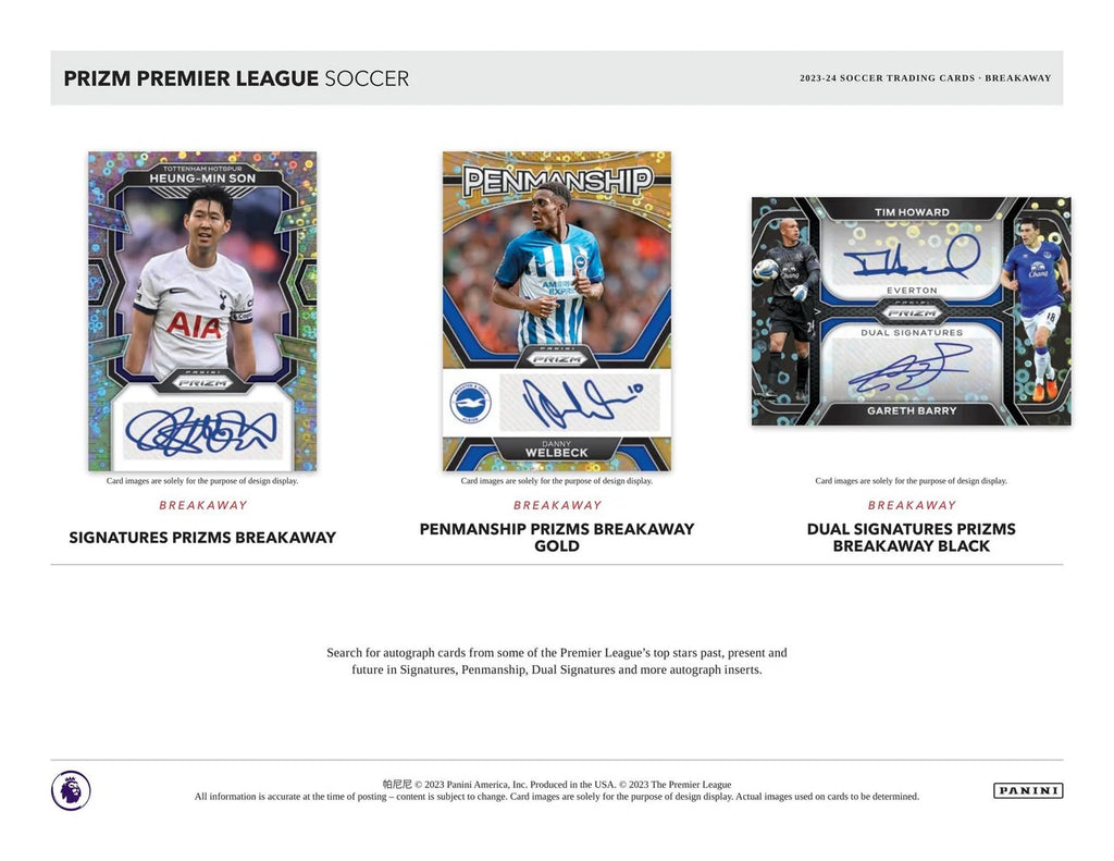 2023/24 panini epl prizm breakaway box