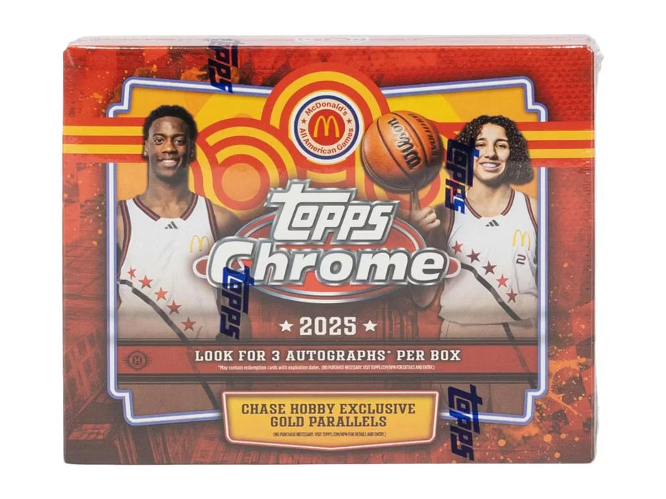 2025 Topps Chrome McDonald's All American  Basketball Hobby