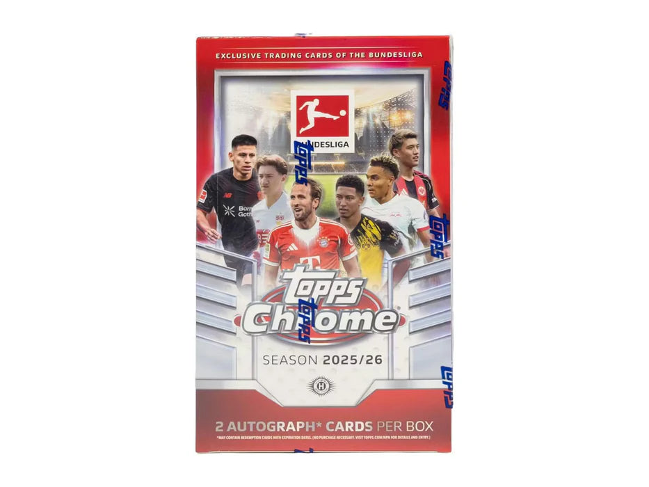 2025-26 Topps Chrome Bundesliga Hobby Box