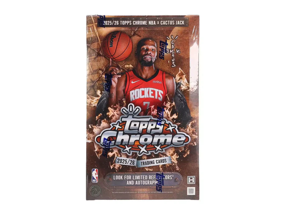 2025-26 Topps Chrome Cactus Jack Basketball Hobby Box