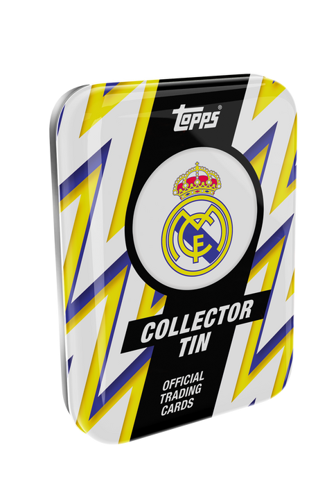 2025-26 Topps Real Madrid Soccer Collector Tin