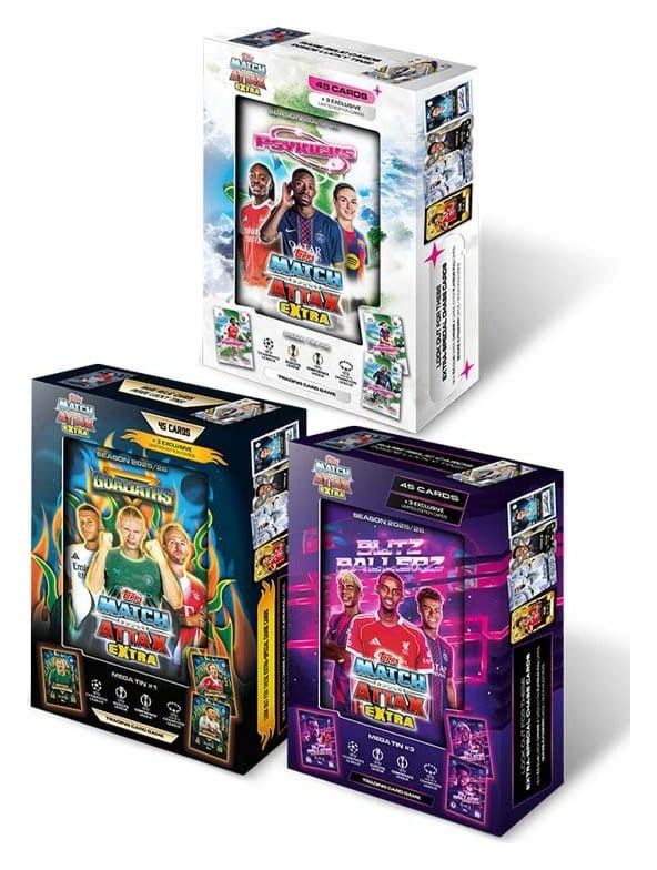 UEFA Topps Match Attax Extra 2025/26 Mega Tin