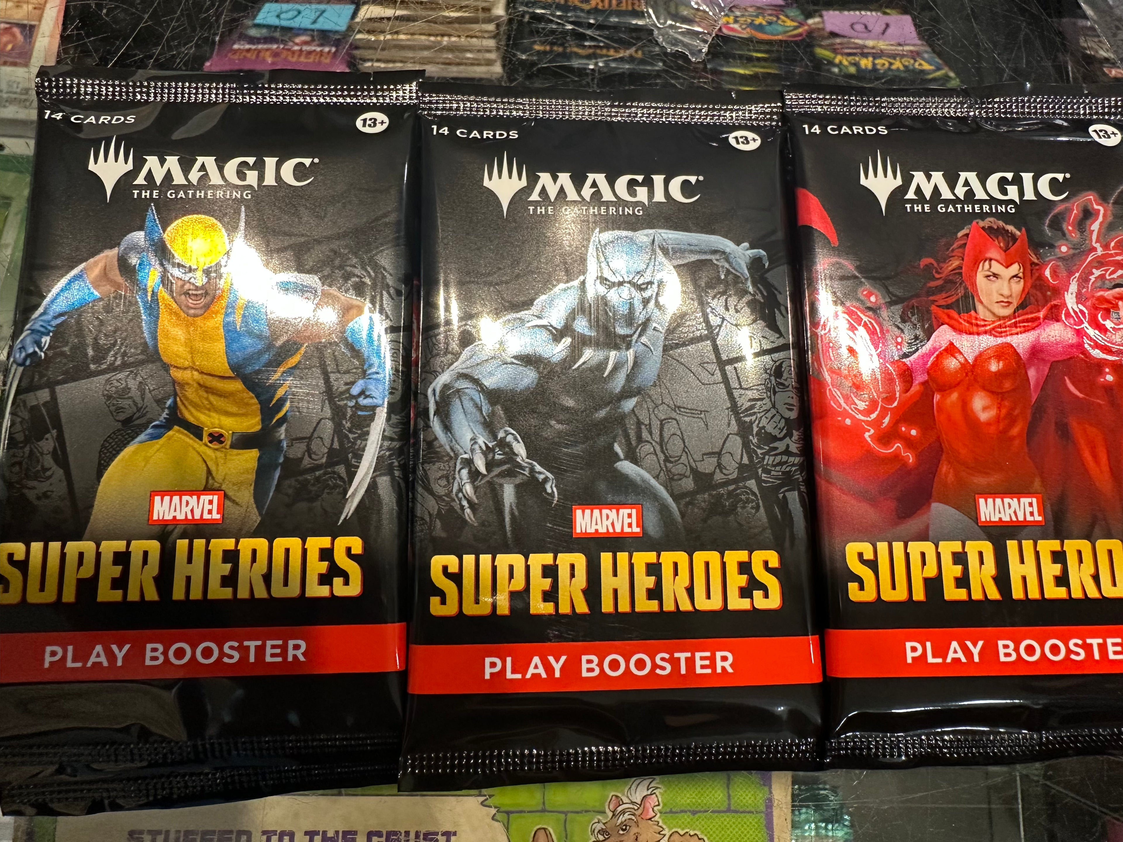 Magic Marvel Super Heroes- Play Booster Single