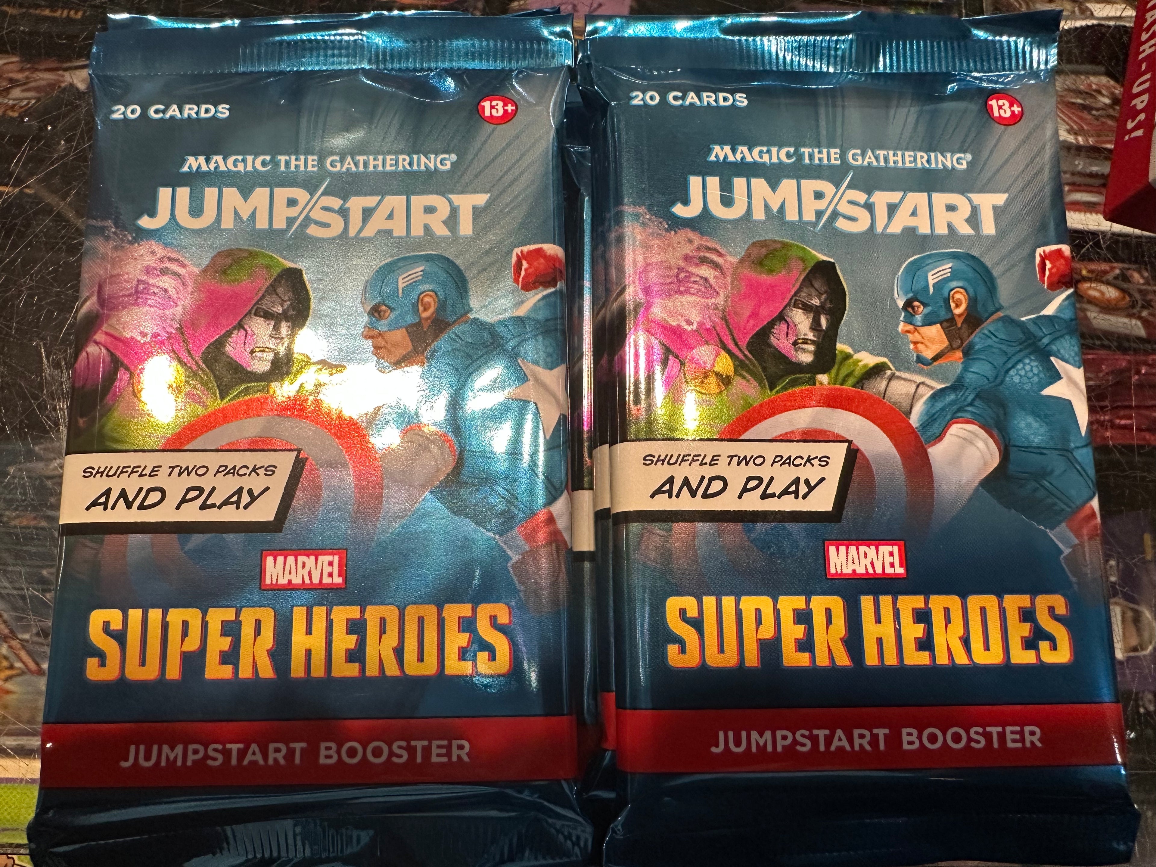 Magic Marvel Super Heroes-Jumpstart Booster Single