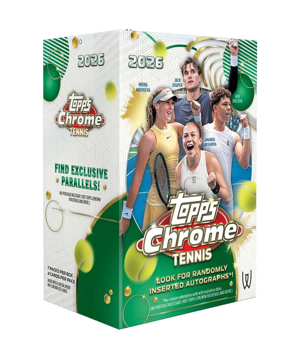 2026 Topps chrome tennis blaster
