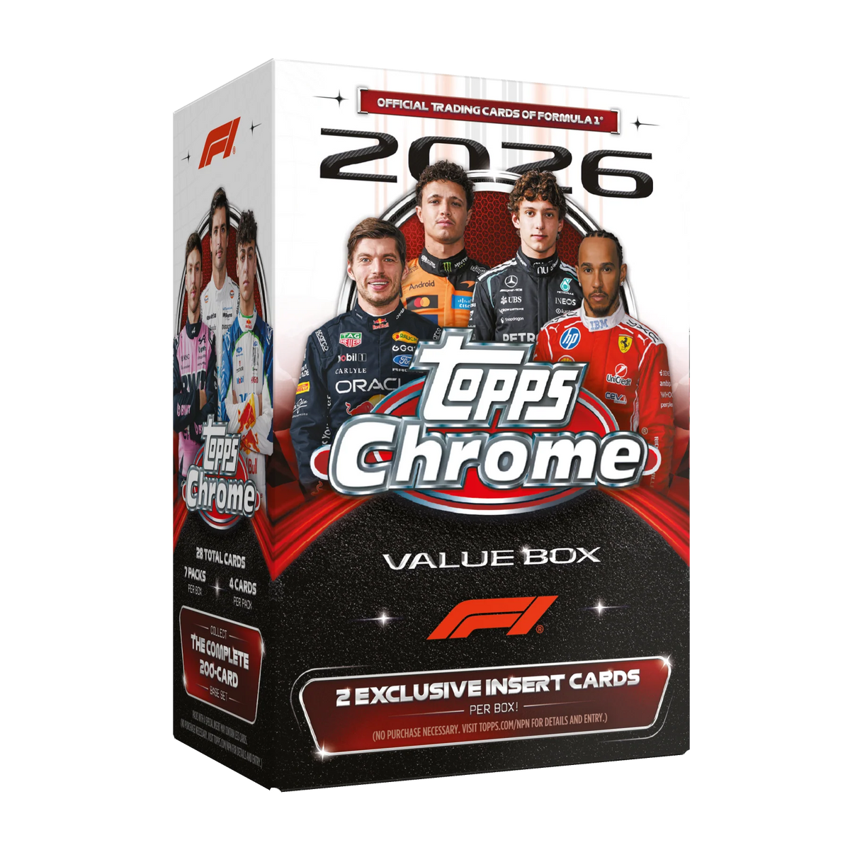 2026 topps chrome f1 blaster box