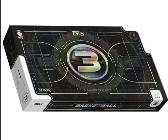 2025-26 Topps Three Basketball Hobby Box