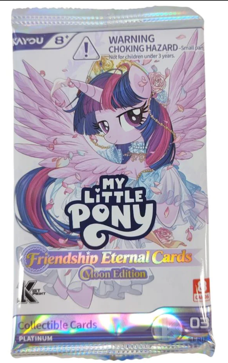 My Little Pony-Friendship Eternal Foil Card Pack -Moon Edition