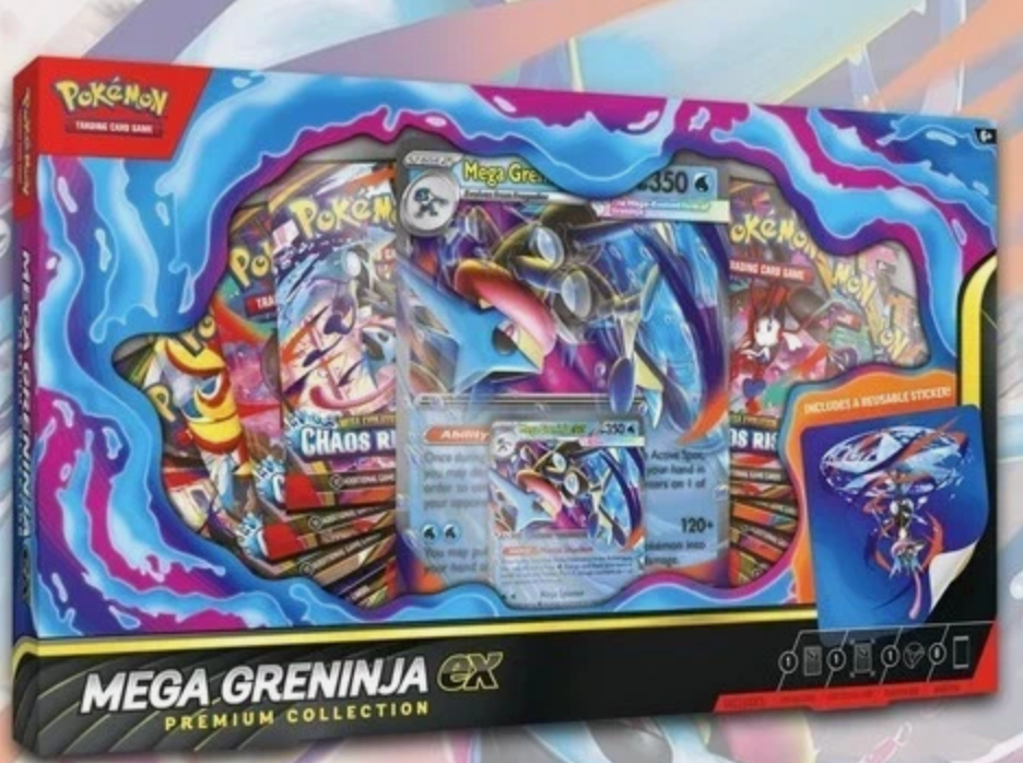 Pokémon TCG Mega Greninja ex 
Premium Collection