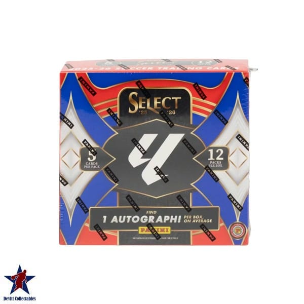 2025-26 Panini Select La Liga Soccer Hobby International Box