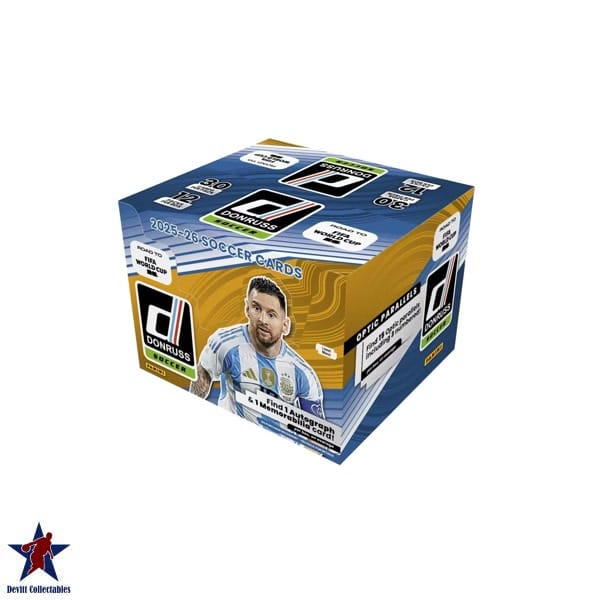 2025-26 Panini Donruss Road to FIFA World Cup Soccer Hobby Box