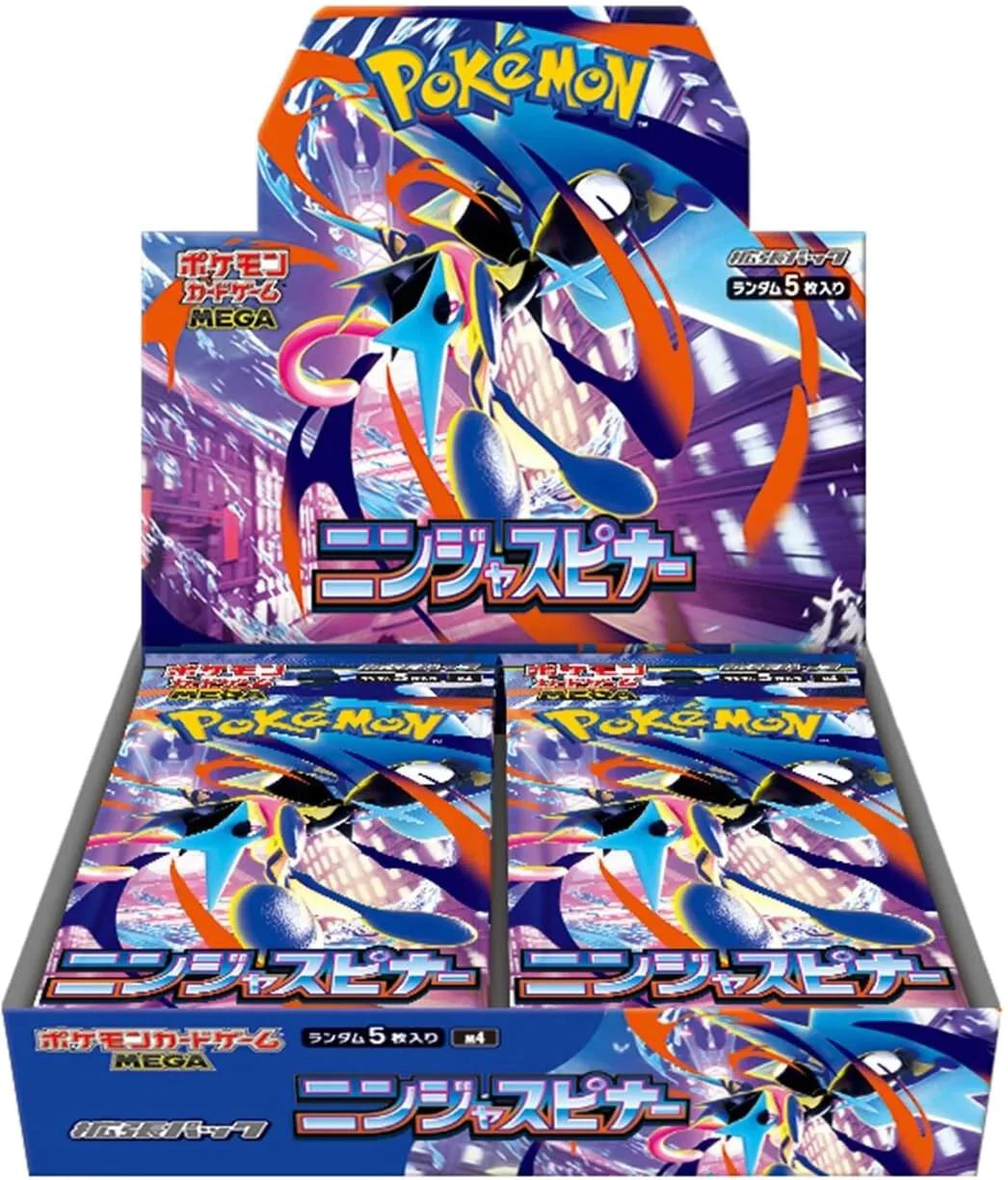 Pokémon Japanese TCG: Mega Ninja Spinner M4 Booster Box