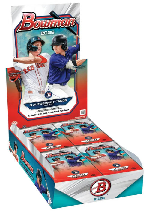 2026 Bowman Baseball Hobby Jumbo Box